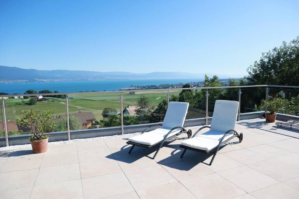Chalet With Stunning Lake And Mountain Views Avec Une Vue A Couper Le Souffle, Une Spacieuse Terrasse Et Jardin Chatillon  Zewnętrze zdjęcie